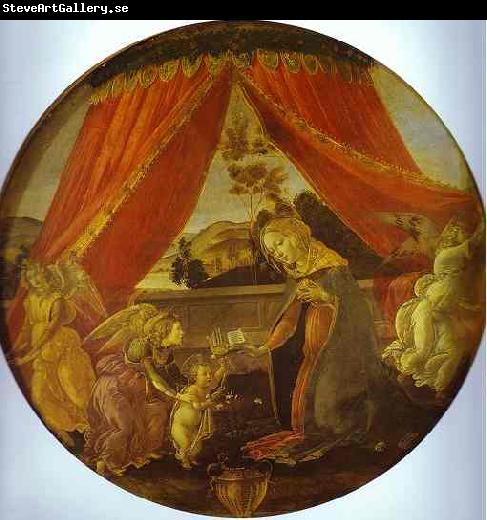 Sandro Botticelli Madonna de Padiglionel
